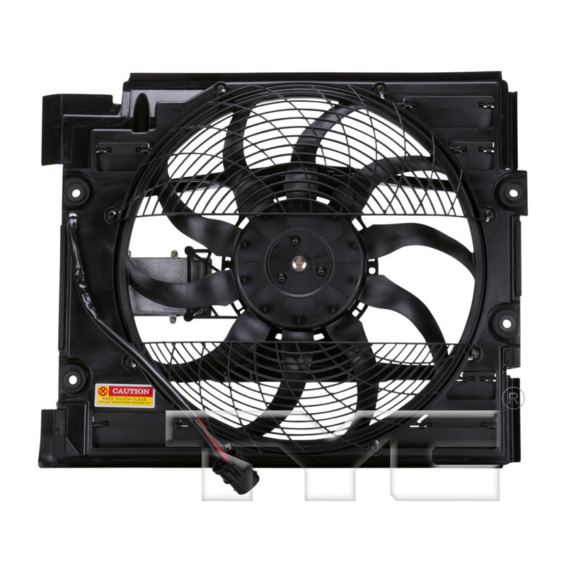 TYC 611240 Cooling Fan Assembly for 1999-2003 BMW 525i