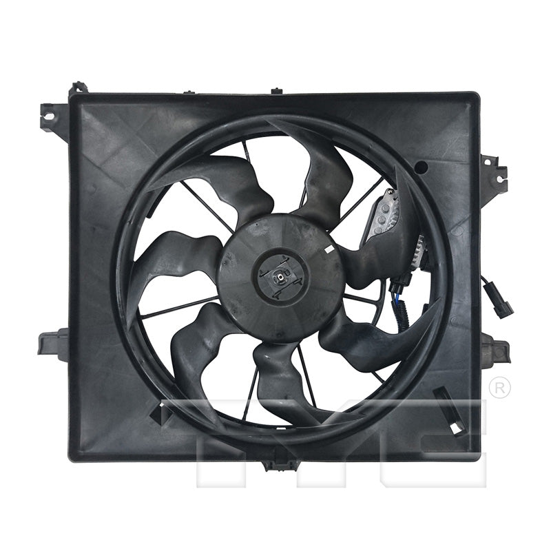 TYC 623780 Cooling Fan Assembly for 2014-2018 Kia Forte Koup