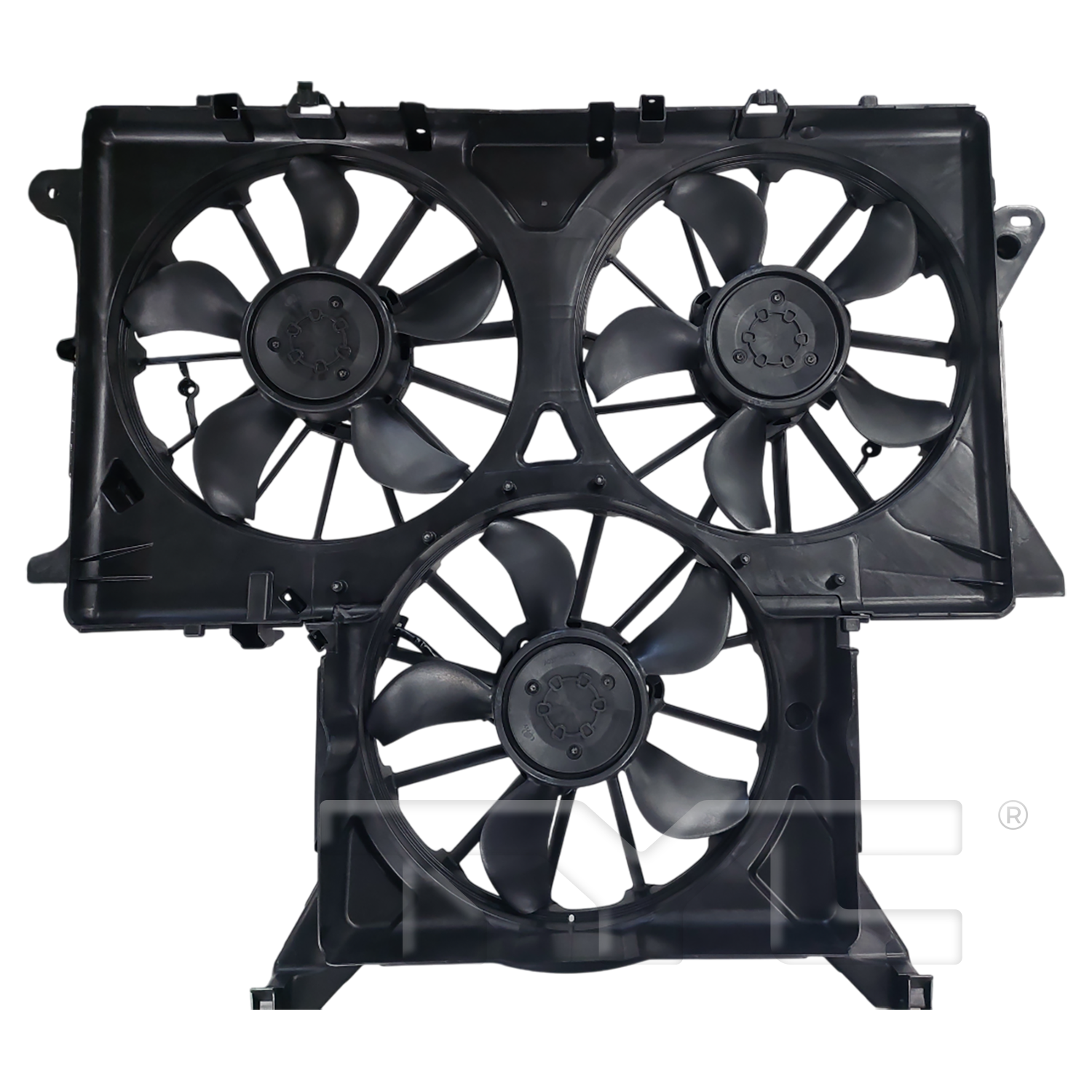 TYC 625660 Cooling Fan Assembly for 2019 Chevrolet Silverado 1500
