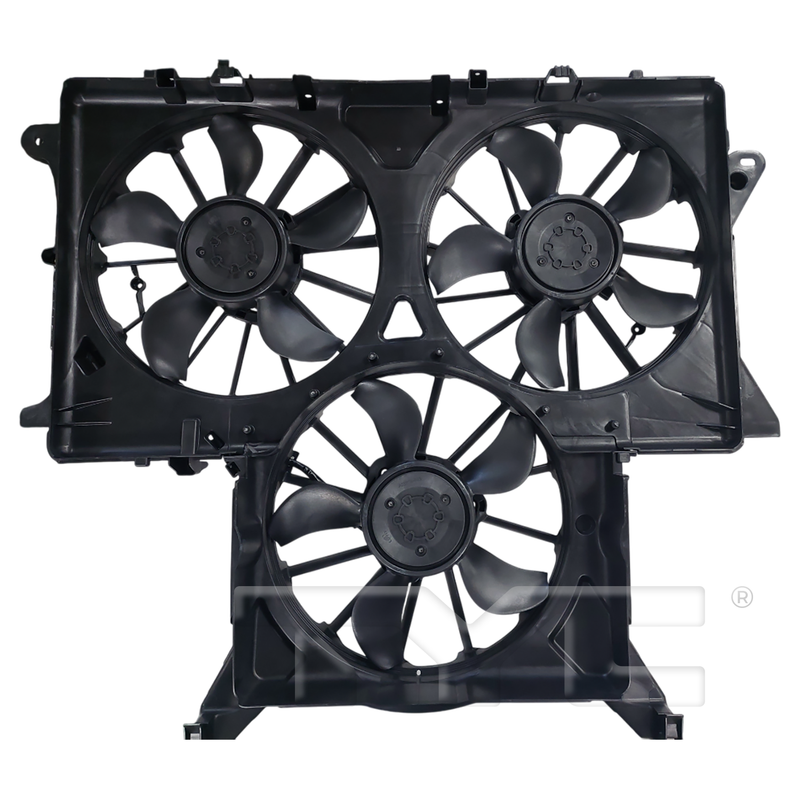 TYC 625660 Cooling Fan Assembly for 2019 Chevrolet Silverado 1500
