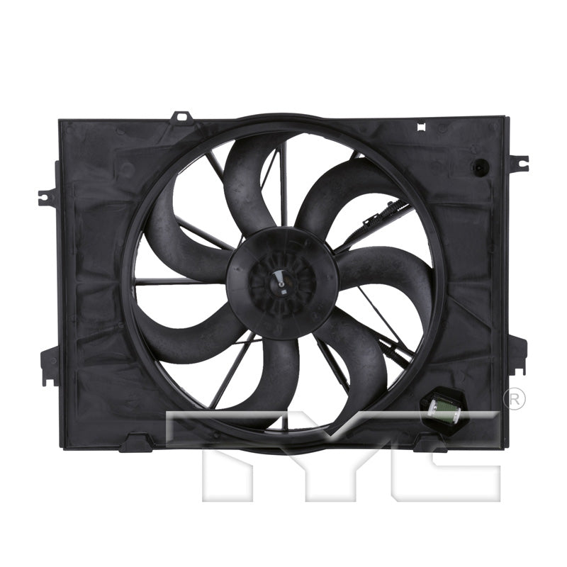 TYC 621030 Cooling Fan Assembly for 2005-2010 Hyundai Tucson
