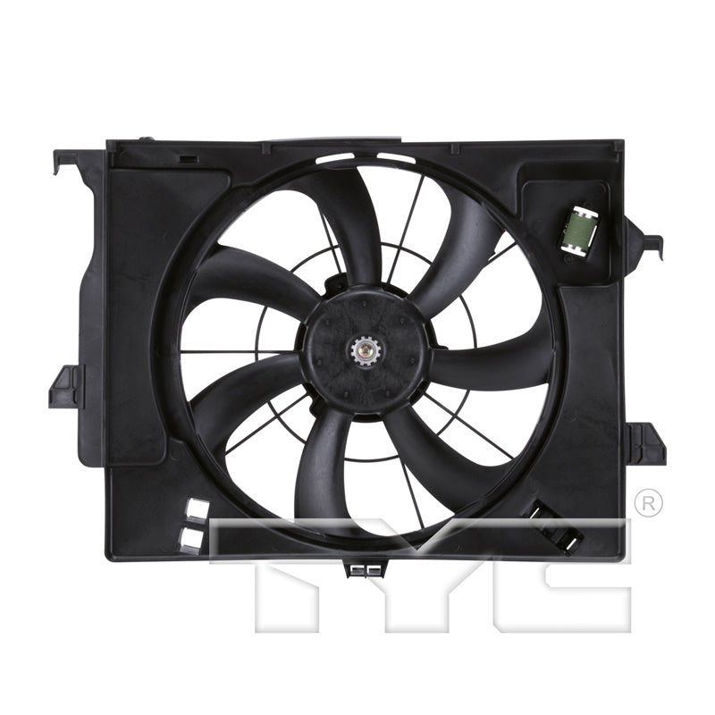 TYC 622590 Cooling Fan Assembly for 2011-2017 Hyundai Accent