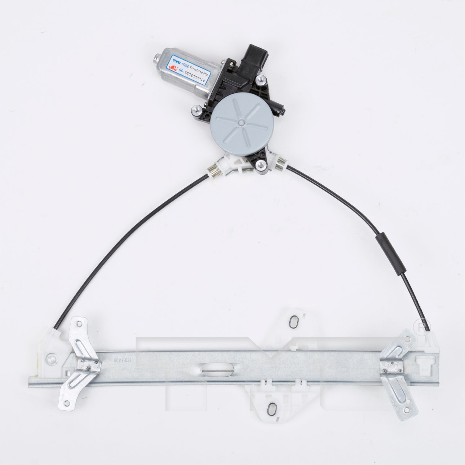 TYC 660110 Power Window Motor and Regulator Assembly for 2003-2007 Honda Accord