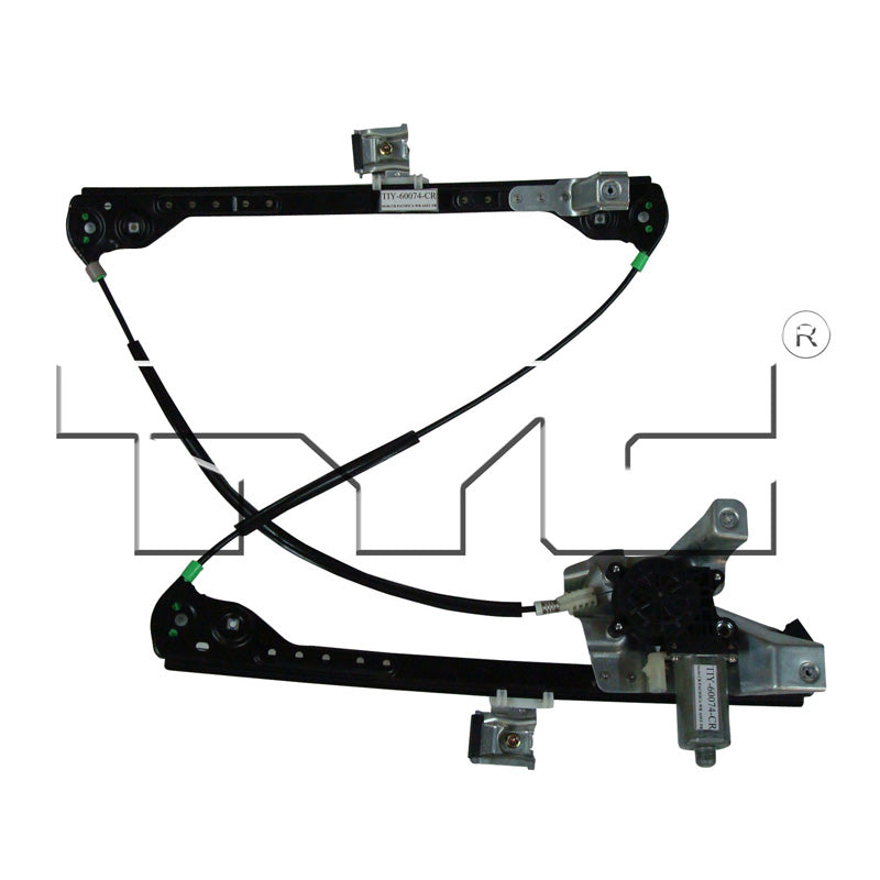 TYC 660225 Power Window Motor and Regulator Assembly for 2004-2006 Chrysler Pacifica