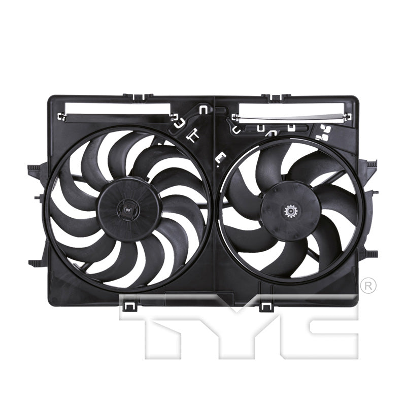 TYC 622940 Cooling Fan Assembly for 2008-2018 Audi A4
