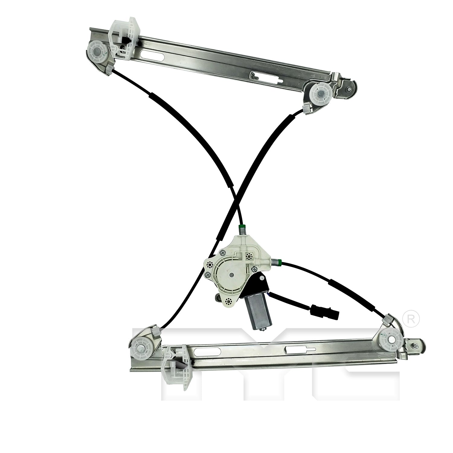 TYC 660734 Power Window Motor and Regulator Assembly for 2007-2017 Jeep Compass