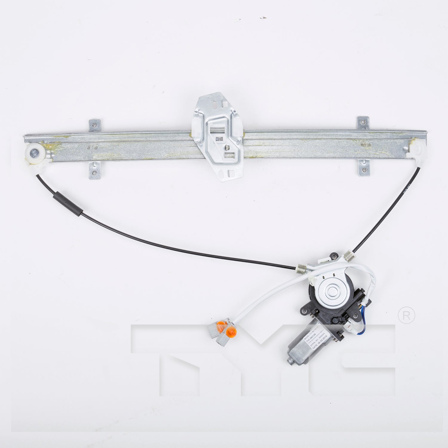 TYC 660124 Power Window Motor and Regulator Assembly for 2003-2004 Honda Odyssey