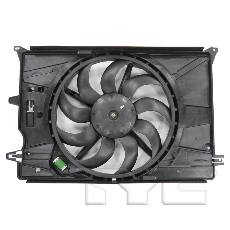 TYC 623530 Cooling Fan Assembly for 2015-2018 Fiat 500X