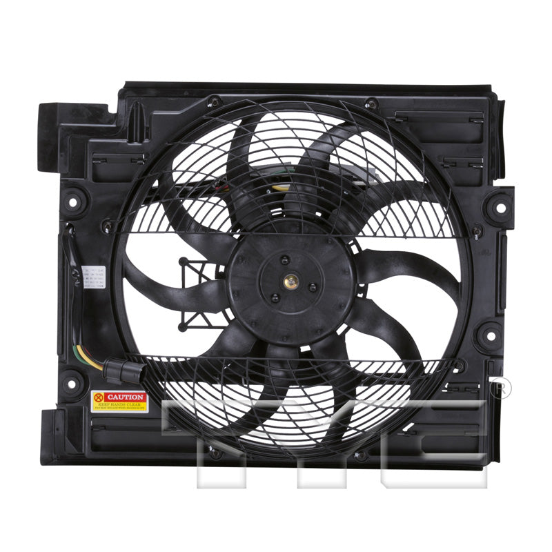 TYC 611220 Cooling Fan Assembly for 1997-1998 BMW 528i