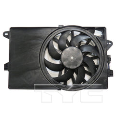 TYC 624010 Cooling Fan Assembly for 2012-2017 Fiat 500