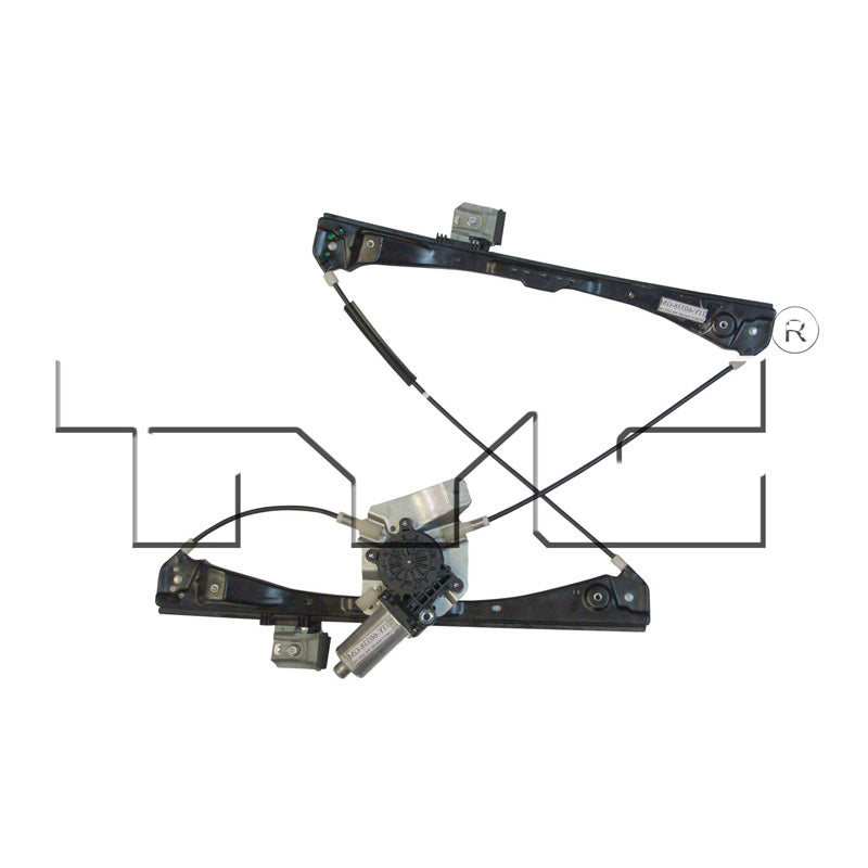 TYC 660352 Power Window Motor and Regulator Assembly for 2004-2008 Chevrolet Malibu