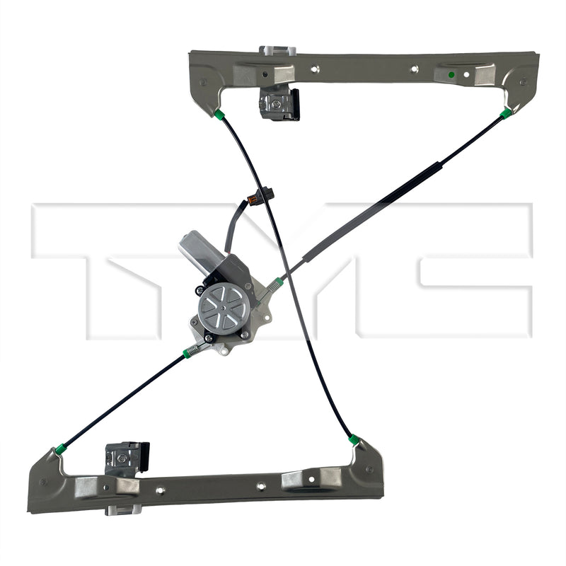 TYC 660344 Power Window Motor and Regulator Assembly for 2006-2009 Ford Fusion
