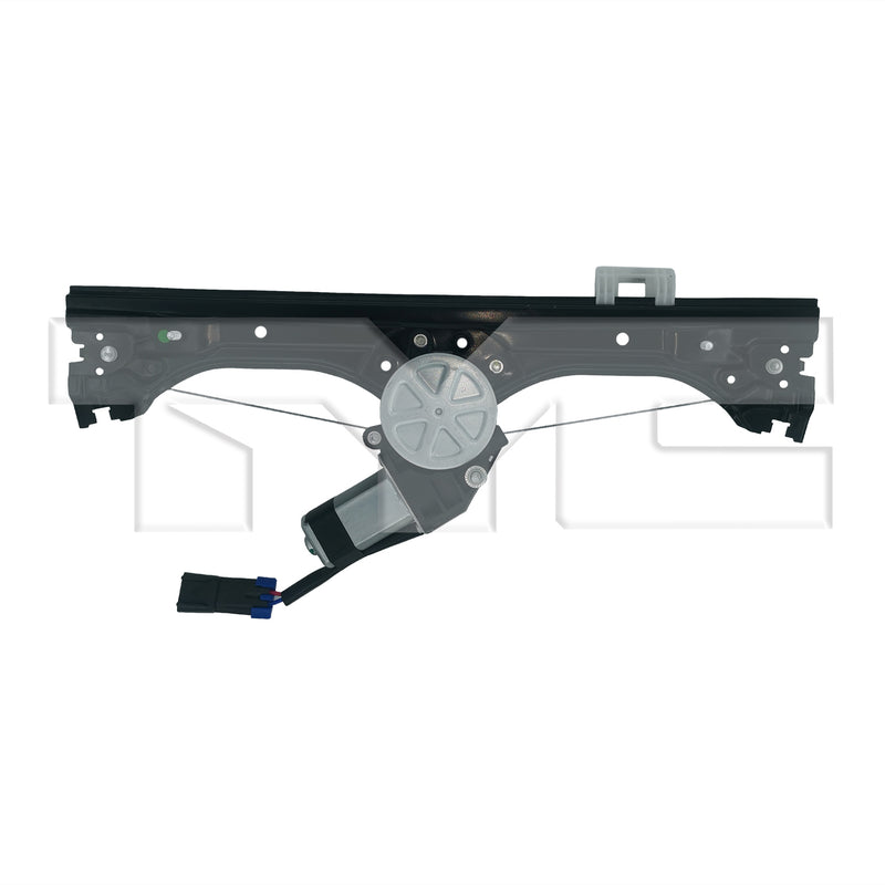 TYC 660753 Power Window Motor and Regulator Assembly for 2012-2019 Fiat 500