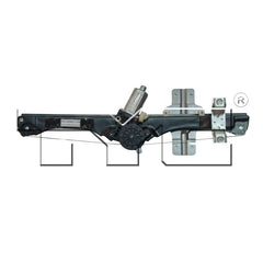 TYC 660475 Power Window Motor and Regulator Assembly for 2007-2012 Buick Enclave