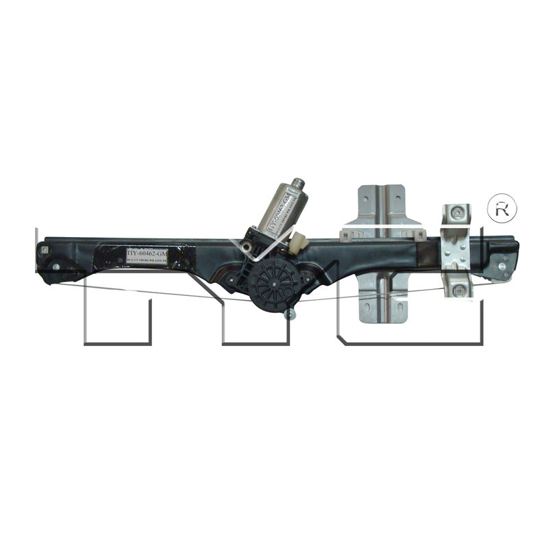 TYC 660475 Power Window Motor and Regulator Assembly for 2007-2012 Buick Enclave