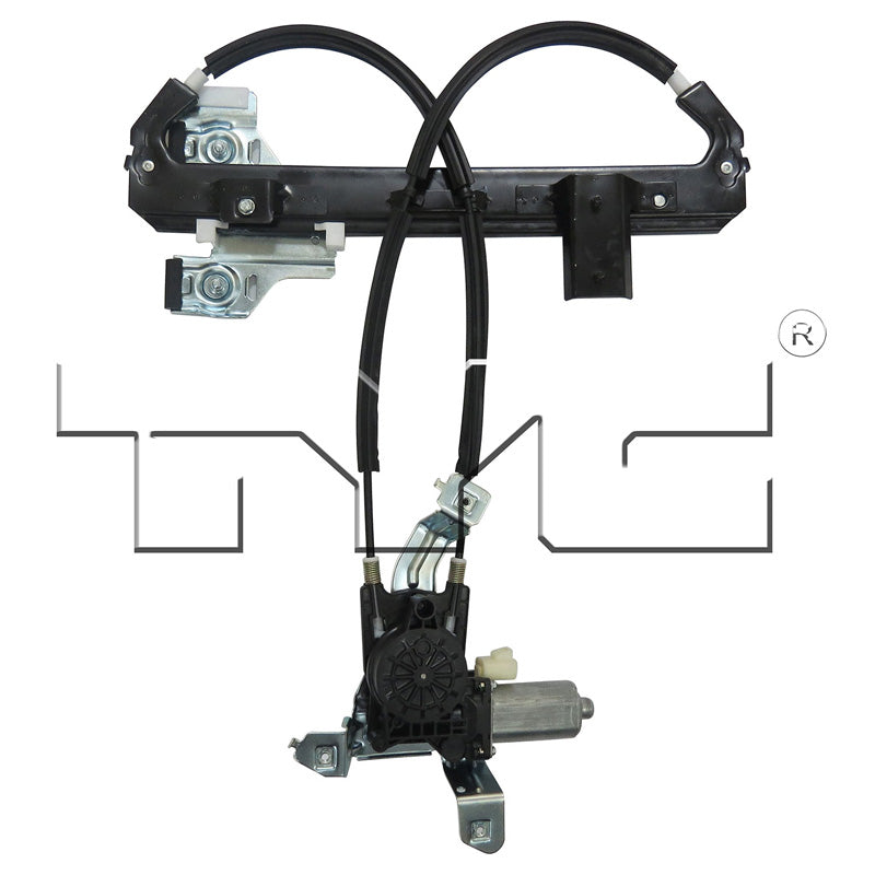 TYC 660543 Power Window Motor and Regulator Assembly for 2000-2006 Cadillac Escalade