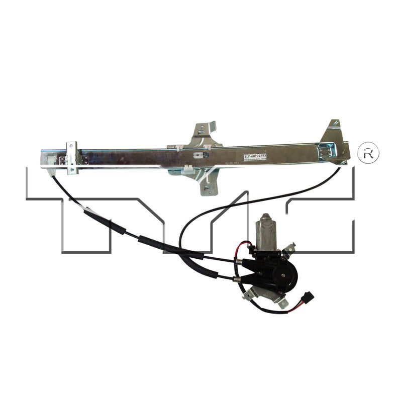 TYC 660233 Power Window Motor and Regulator Assembly for 1992-2014 Ford E-150