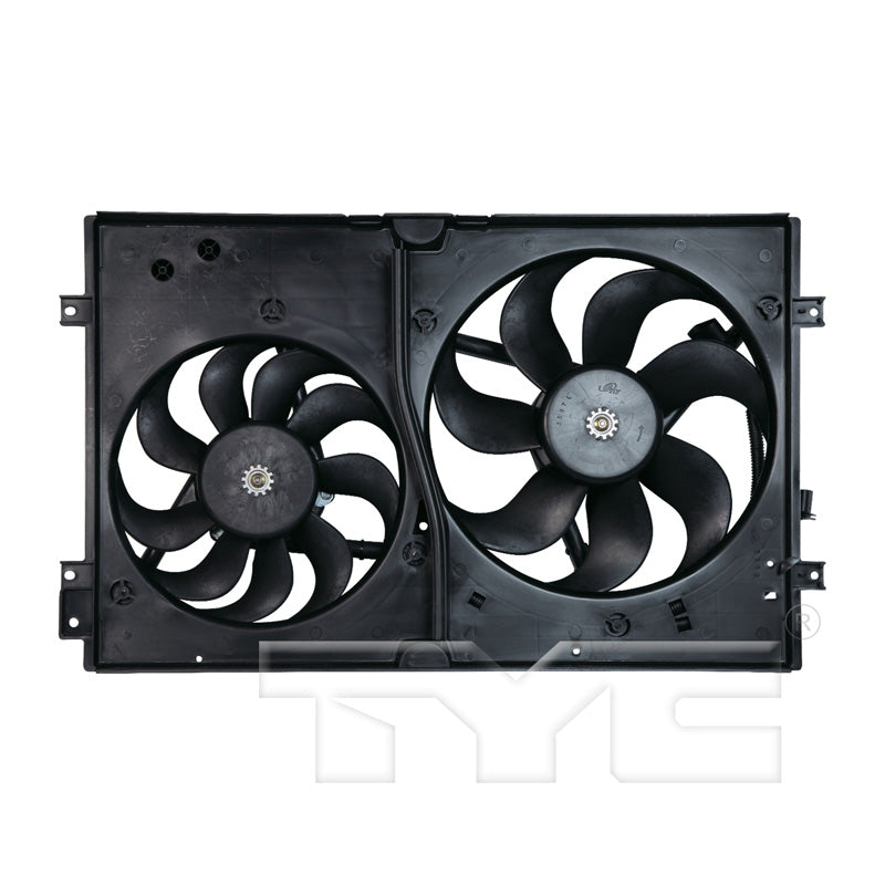 TYC 620990 Cooling Fan Assembly for 1999-2005 Volkswagen Golf