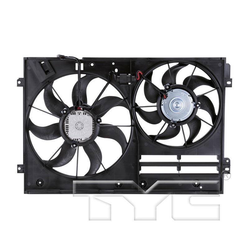 TYC 622820 Cooling Fan Assembly for 2005-2010 Volkswagen Jetta