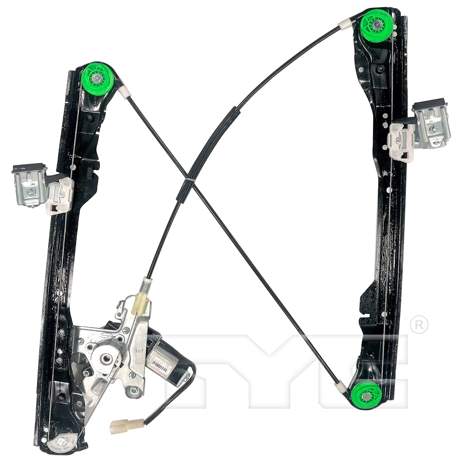 TYC 660680 Power Window Motor and Regulator Assembly for 2008-2011 Ford Focus
