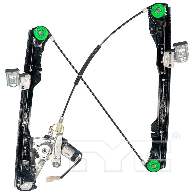 TYC 660680 Power Window Motor and Regulator Assembly for 2008-2011 Ford Focus