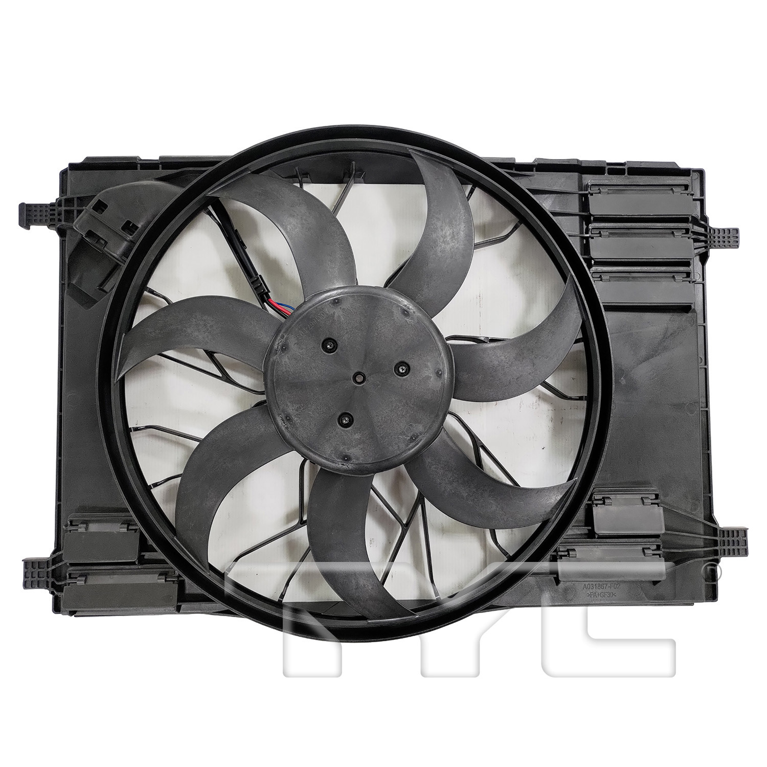 TYC 625510 Cooling Fan Assembly for 2019-2026 Mercedes-Benz A220