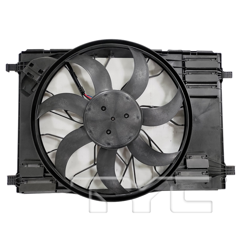 TYC 625510 Cooling Fan Assembly for 2019-2026 Mercedes-Benz A220