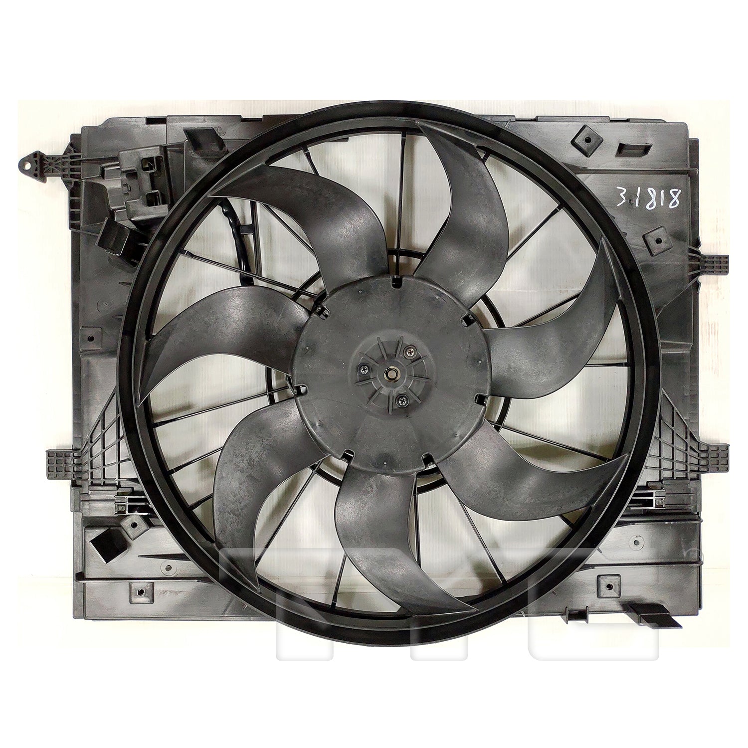 TYC 625070 Cooling Fan Assembly for 2017-2023 Mercedes-Benz CLS450