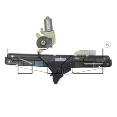 TYC 660474 Power Window Motor and Regulator Assembly for 2007-2014 Chrysler 200