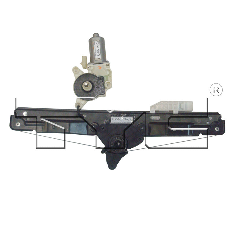 TYC 660474 Power Window Motor and Regulator Assembly for 2007-2014 Chrysler 200
