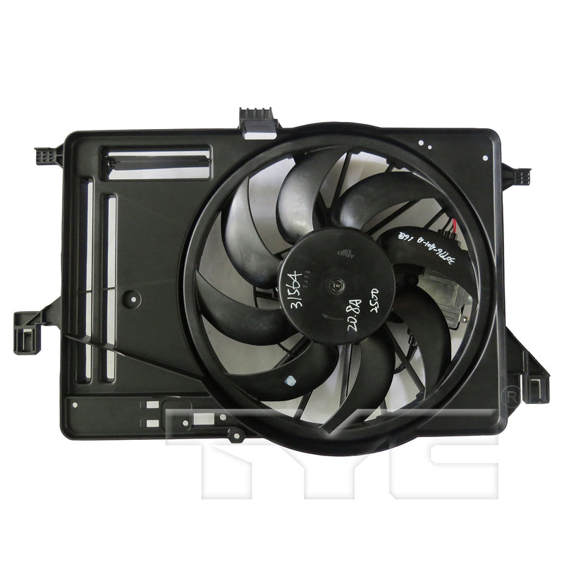 TYC 601610 Cooling Fan Assembly for 2015-2018 Ford Focus