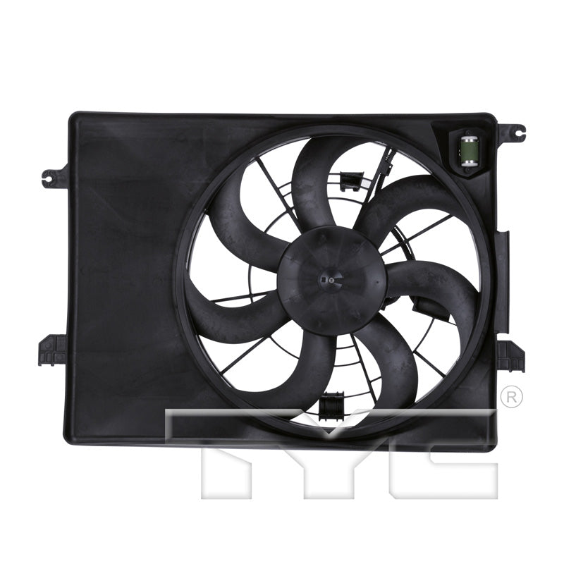 TYC 622700 Cooling Fan Assembly for 2010-2016 Hyundai Tucson