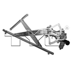 TYC 660322 Power Window Motor and Regulator Assembly for 2004-2010 Toyota Sienna