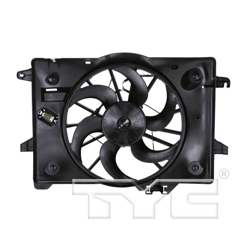 TYC 620680 Cooling Fan Assembly for 2000-2002 Ford Crown Victoria