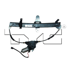 TYC 660248 Power Window Motor and Regulator Assembly for 1992-2011 Ford Crown Victoria