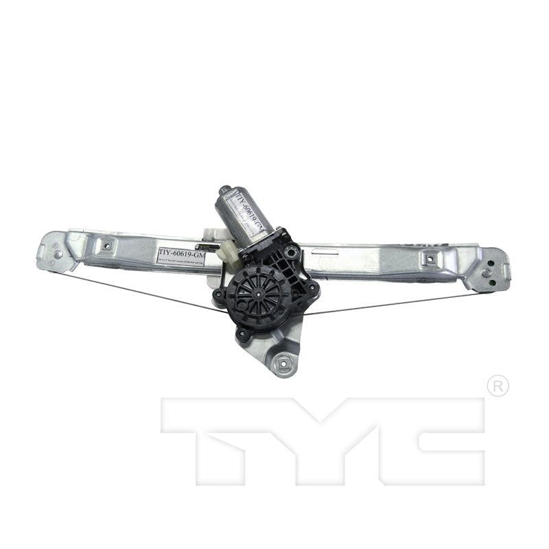TYC 660512 Power Window Motor and Regulator Assembly for 2007-2012 Chevrolet Malibu