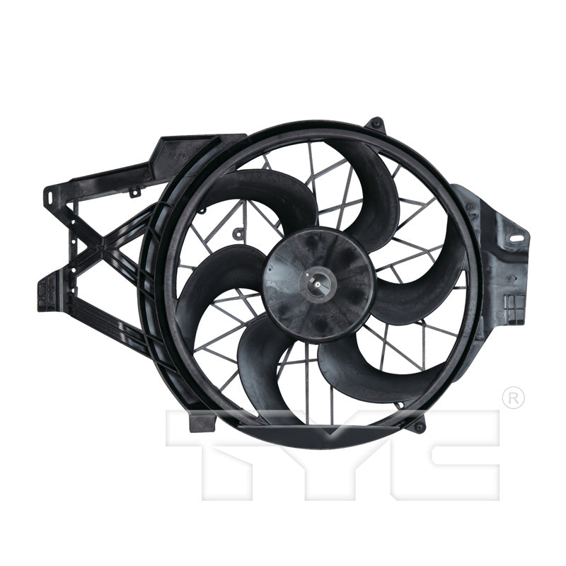TYC 620500 Cooling Fan Assembly for 1997-2000 Ford Mustang