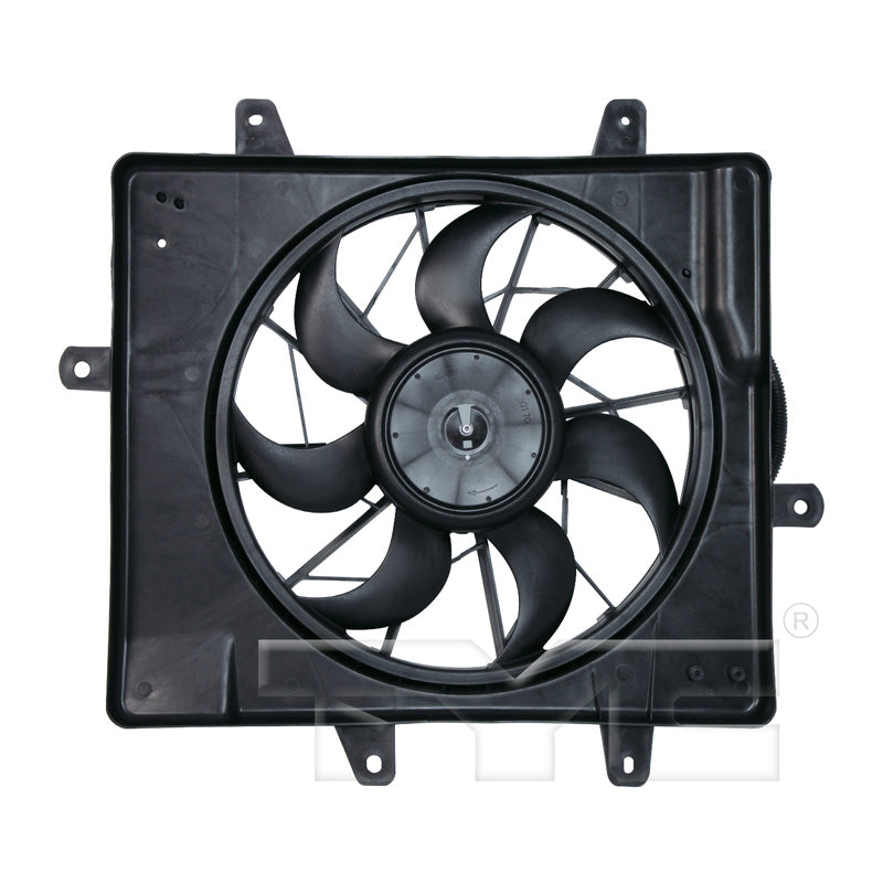 TYC 621240 Cooling Fan Assembly for 2006-2010 Chrysler PT Cruiser