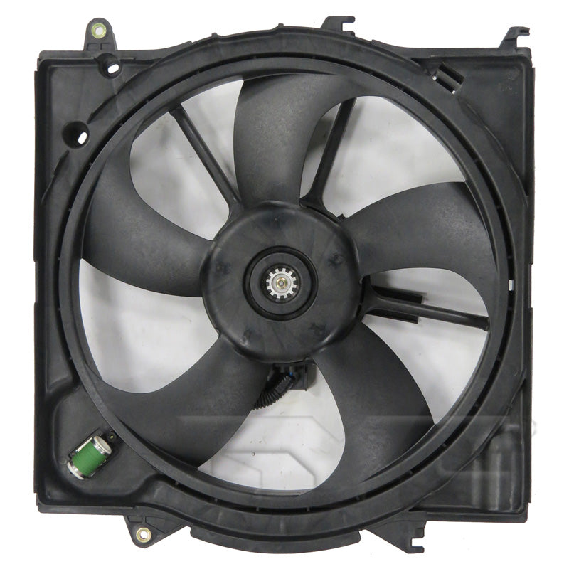 TYC 623520 Cooling Fan Assembly for 2015-2017 Hyundai Sonata