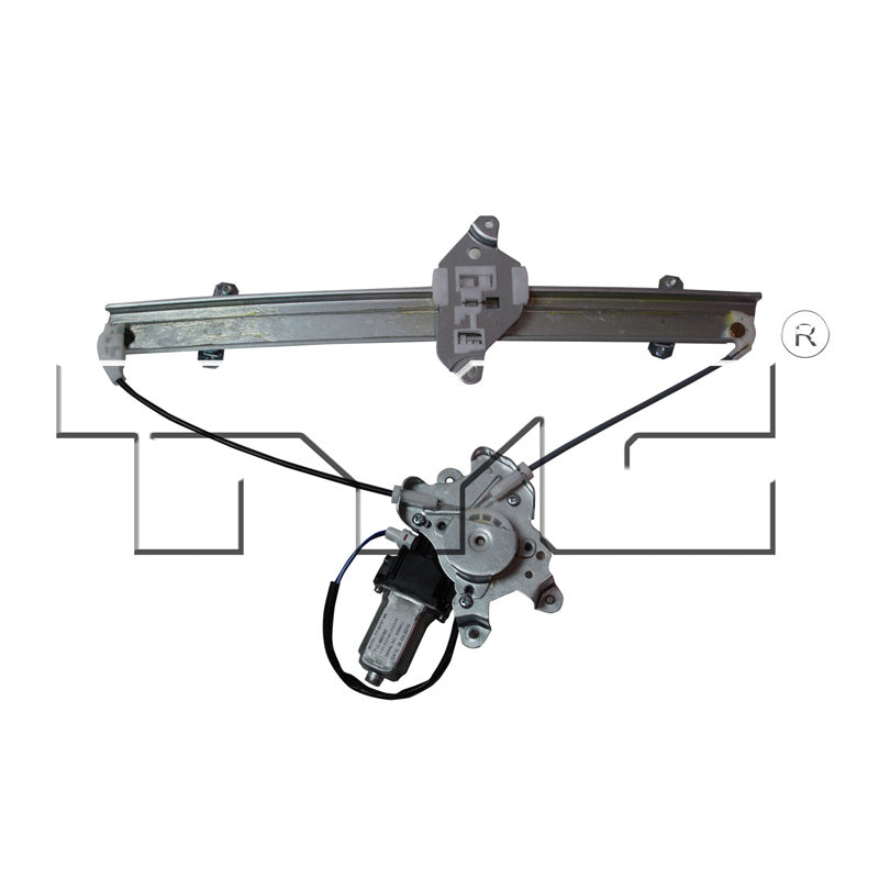 TYC 660153 Power Window Motor and Regulator Assembly for 2002-2003 Mitsubishi Lancer
