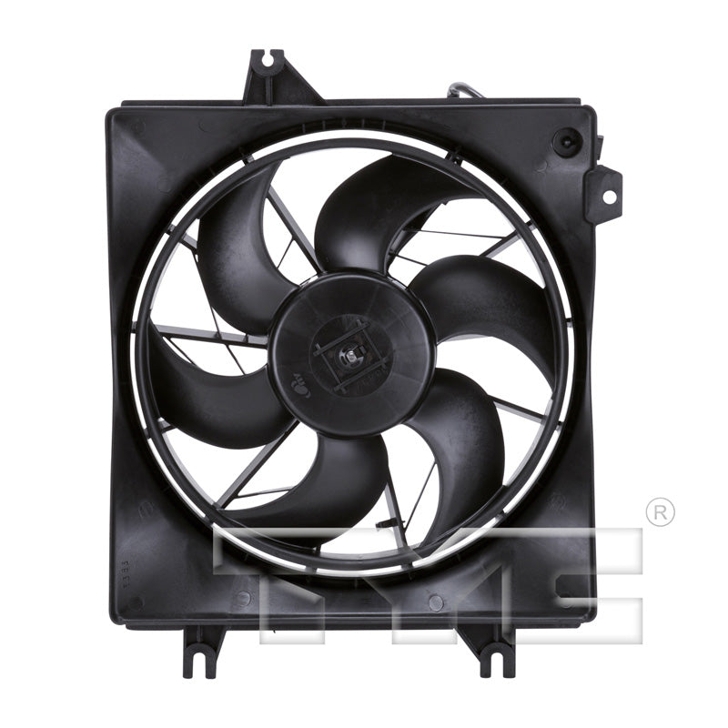 TYC 600480 Cooling Fan Assembly for 1996-2001 Hyundai Elantra