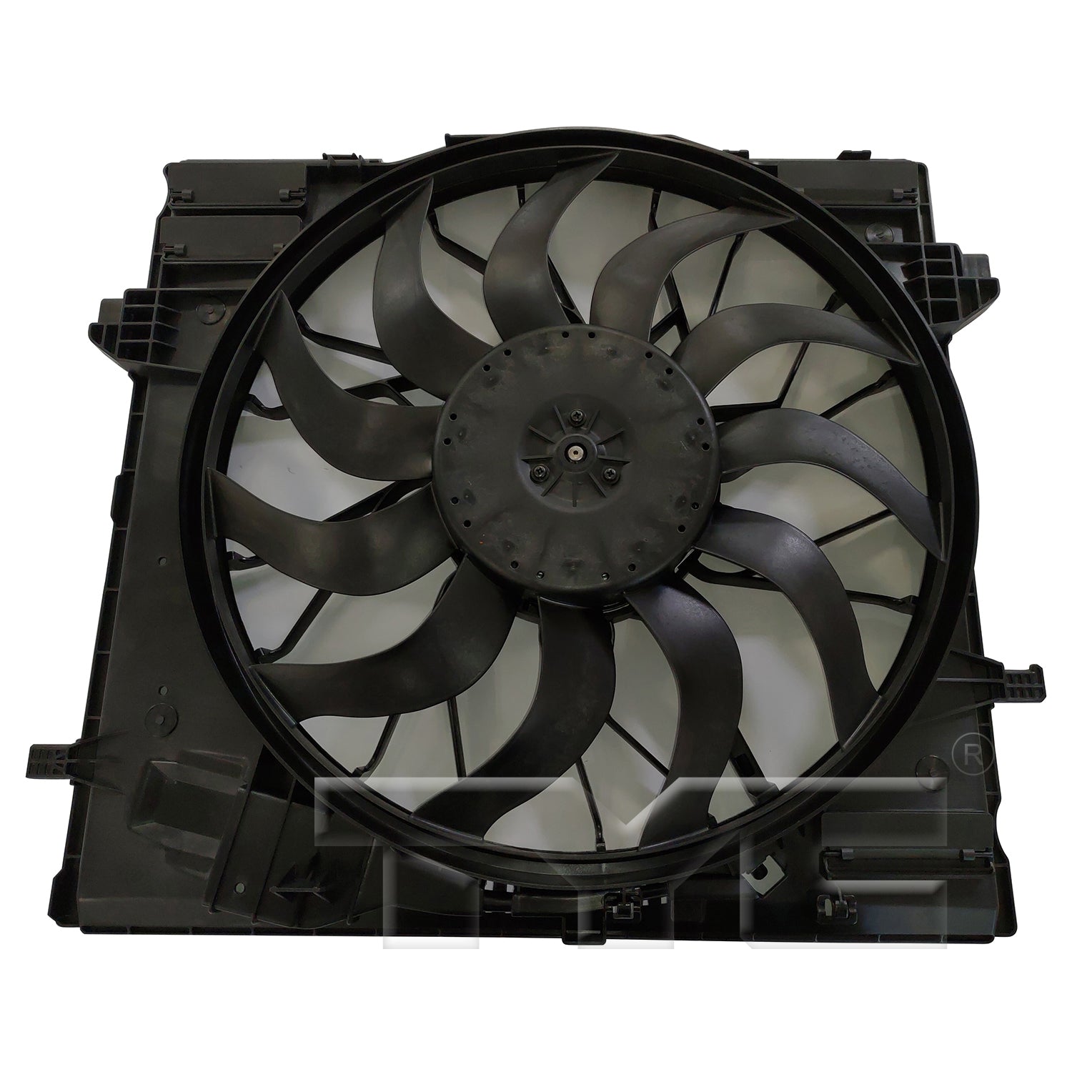 TYC 624680 Cooling Fan Assembly for 2012-2019 Mercedes-Benz GL350