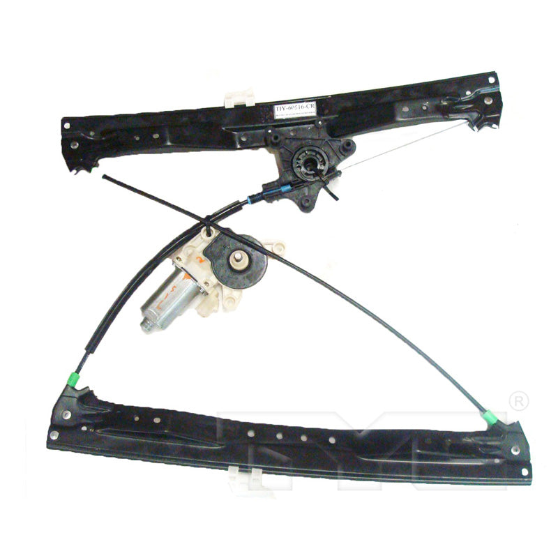 TYC 660425 Power Window Motor and Regulator Assembly for 2008-2020 Chrysler Town & Country