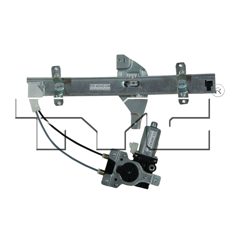 TYC 660209 Power Window Motor and Regulator Assembly for 1997-2005 Buick Century