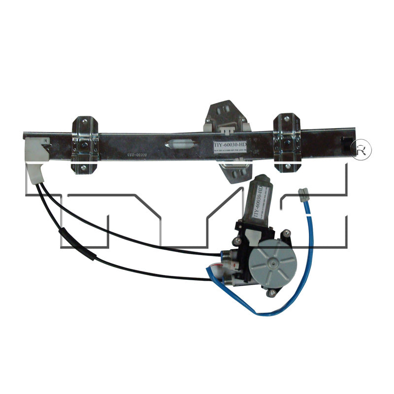 TYC 660059 Power Window Motor and Regulator Assembly for 1994-1997 Honda Accord