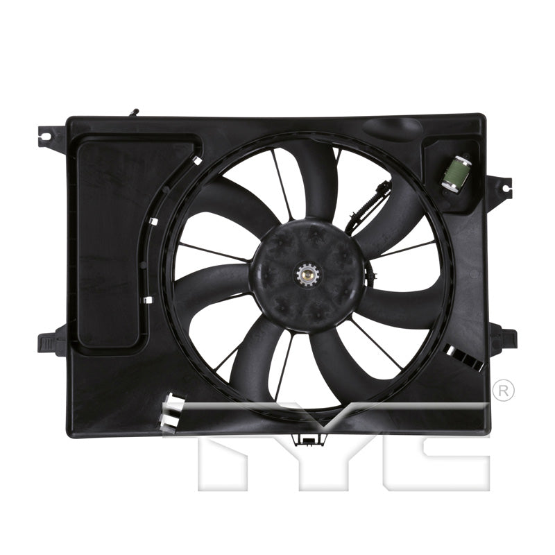 TYC 622600 Cooling Fan Assembly for 2012-2019 Kia Soul