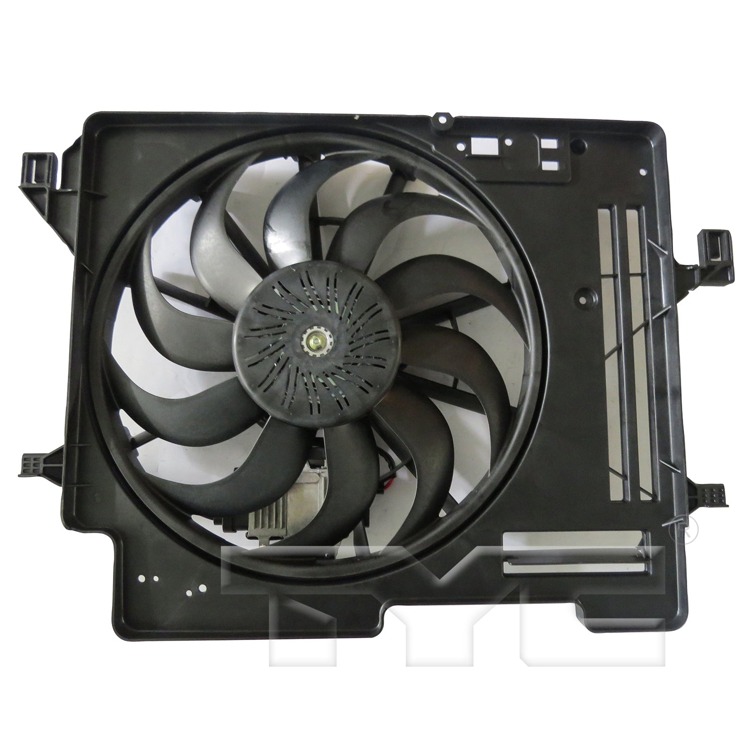 TYC 601600 Cooling Fan Assembly for 2016 Ford Focus