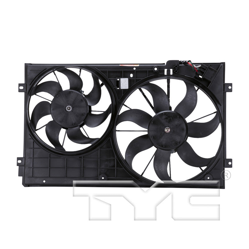 TYC 621490 Cooling Fan Assembly for 2005-2014 Volkswagen Beetle