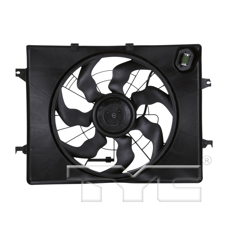 TYC 622630 Cooling Fan Assembly for 2011-2013 Hyundai Sonata