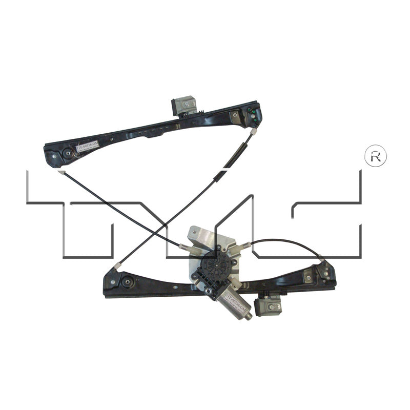 TYC 660351 Power Window Motor and Regulator Assembly for 2004-2008 Chevrolet Malibu